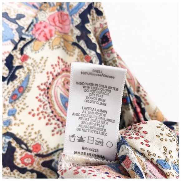 Bishop + Young Paisley Printed Romper Size Small - Picture 8 of 9